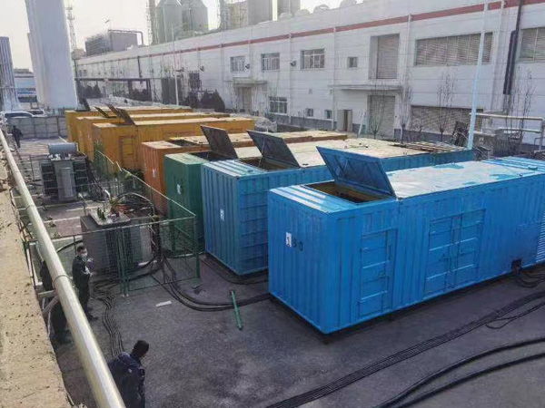 黄浦柴油发电机出租案例展示